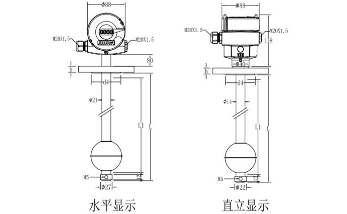 浮球液位計有哪些規(guī)格和參數(shù)